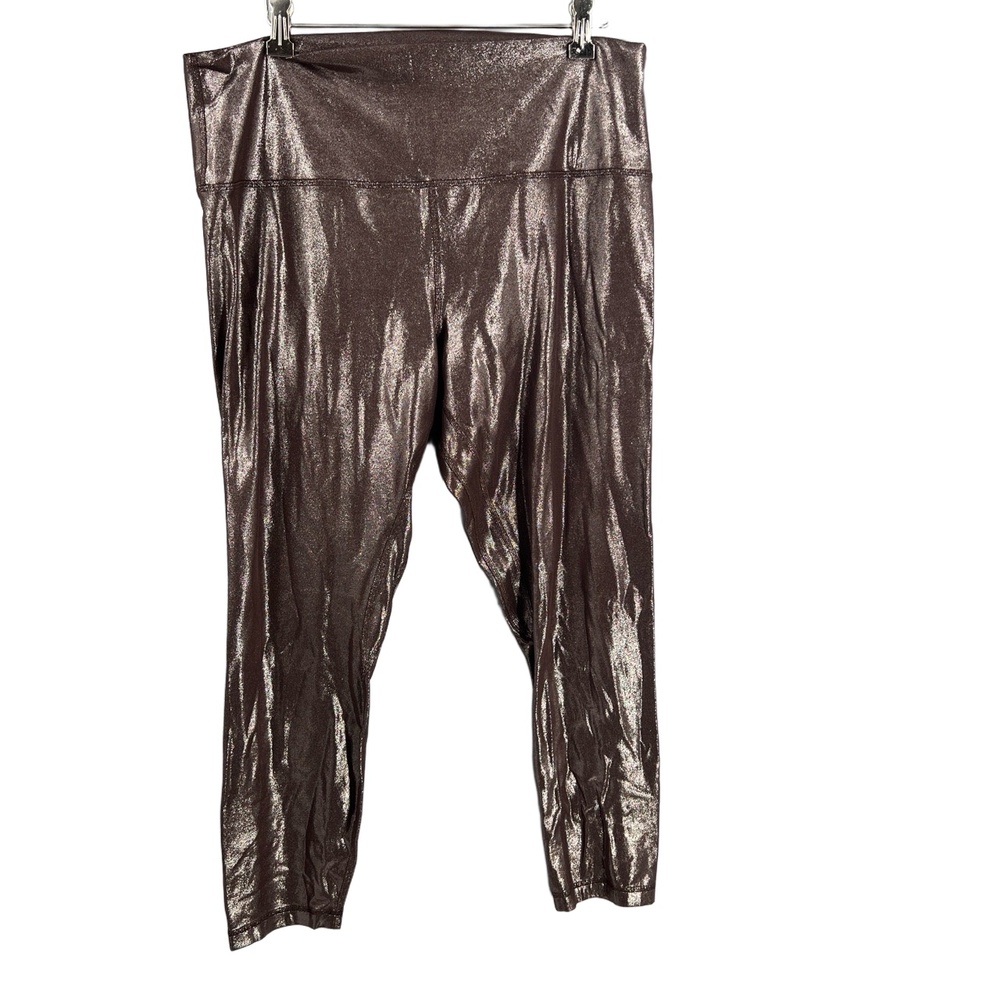 Lululemon Align Legging 25" Shine Radiate Foil Print French‎ Press 16